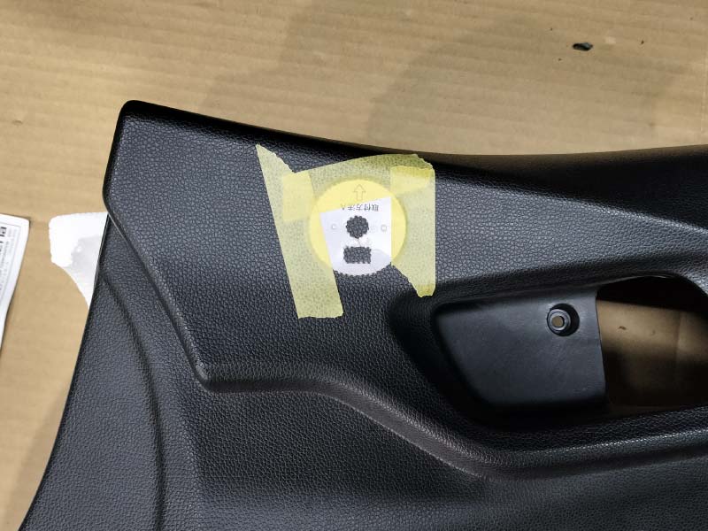 トィーター取付け位置を決める